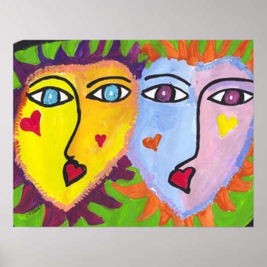 Fun Faces Poster (Vorne)