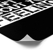 Fun Fact I Don't Care About Your Feelings Poster (Ecke)