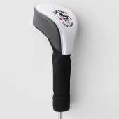 Fun Fact I Don't Care Funny Skeleton Saying (1) Golf Headcover (angewinkelt)