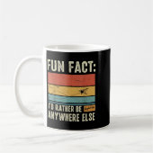 Fun Fact_ Id eher überall sonst sein _ Funny Graph Kaffeetasse (Links)