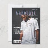 Fun Facts | Graduate Magazine Cover Foto Ankündigung (Vorderseite)