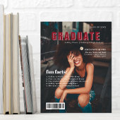 Fun Facts | Graduate Magazine Cover Foto Ankündigung