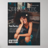 Fun Facts | Graduate Magazine Cover Foto Poster (Vorne)