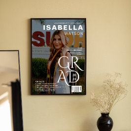 Fun Facts | Magazine Cover Foto Abschluss Poster