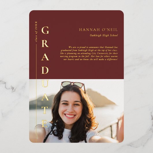 Fun Facts | Moderne Ankündigung des Fotos (Vorderseite)