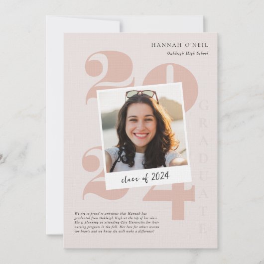 Fun Facts | Moderne Ankündigung des Fotos (Vorderseite)