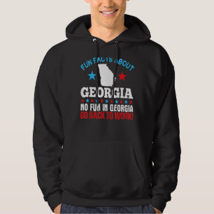 Fun Facts über Georgien Kein Spaß in Georgien zurü Hoodie