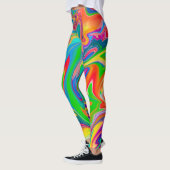 Fun Fair Color Swirl Leggings (Links)
