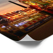 Fun fair in Bremen, Deutschland Poster (Ecke)