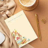 Fun Fairy Garden Herbstblätter Pilze & Pumpkin Post-it Klebezettel