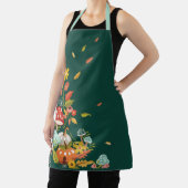 Fun Fairy Garden Herbstblätter Pilze & Pumpkin Schürze (InSitu)