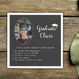 Fun Fakt über Graduate Foto Graduation Party Serviette