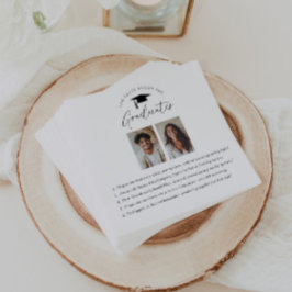 Fun Fakten über die 2 Absolventen Serviette