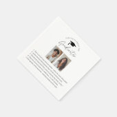 Fun Fakten über die 2 Absolventen Serviette (Ecke)