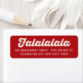 Fun Falalala Bold Script Moderne Ferienadresse (Insitu)