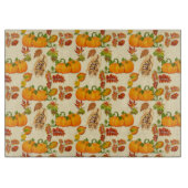 Fun Fall Patternscheibe Schneidebrett (Vorderseite)
