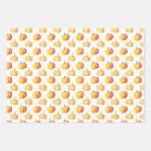 Fun Fall Pumpkins koordiniert Geschenkpapier Set (Vorderseite 3)