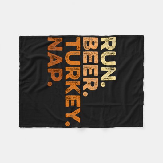 Fun Fall Redewendungen Erntedank Trot Run Bierbrau Fleecedecke (Vorderseite (Horizontal))