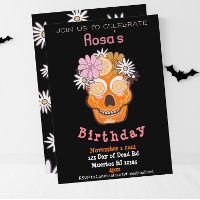 Fun Fall Sugar Skull Geburtstag