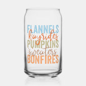 Fun Fall Vibes Dosenglas (Vorderseite)