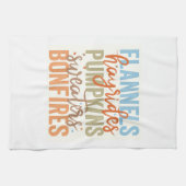 Fun Fall Vibes Geschirrtuch (Horizontal)