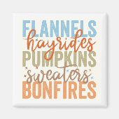 Fun Fall Vibes Magnet (Vorne)