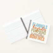 Fun Fall Vibes Notizblock (Innenseite)