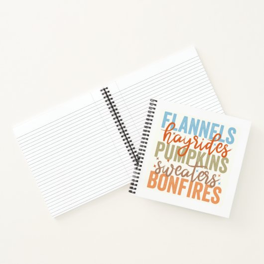 Fun Fall Vibes Notizblock (Innenseite)