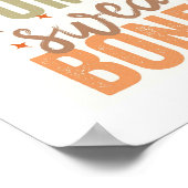 Fun Fall Vibes Poster (Ecke)