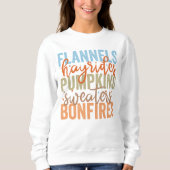 Fun Fall Vibes Sweatshirt (Vorderseite)