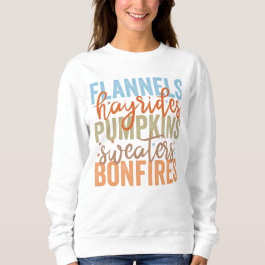 Fun Fall Vibes Sweatshirt (Vorderseite)