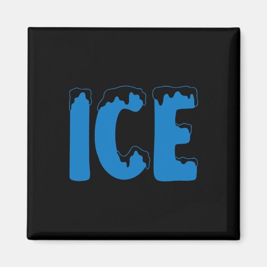 Fun Familie Halloween Kostüm Eis und Ba Magnet (Vorne)