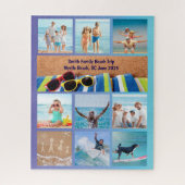 Fun Family Beach Foto Puzzle (Vertikal)