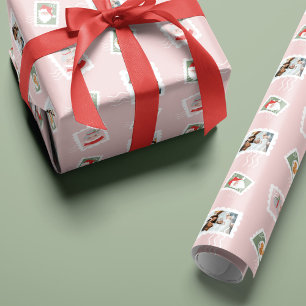 Fun Family Fotos Weihnachts Porto Briefmarke Colla Geschenkpapier