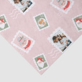 Fun Family Fotos Weihnachts Porto Briefmarke Colla Seidenpapier (Detail)