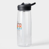 Fun Family Summer Break Sunset Beach Vacation Trinkflasche (Links)