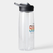 Fun Family Summer Break Sunset Beach Vacation Trinkflasche (Rechts)