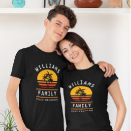 Fun Family Wiedersehen Sommerurlaub Tropical Beach T-Shirt