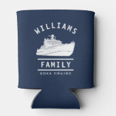 Fun Family Wiedersehen Summer Vacation Cruise Ship Dosenkühler (Rückseite)