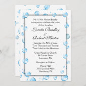 Fun Fantasy Bubbles Wedding Einladungen (Vorne/Hinten)