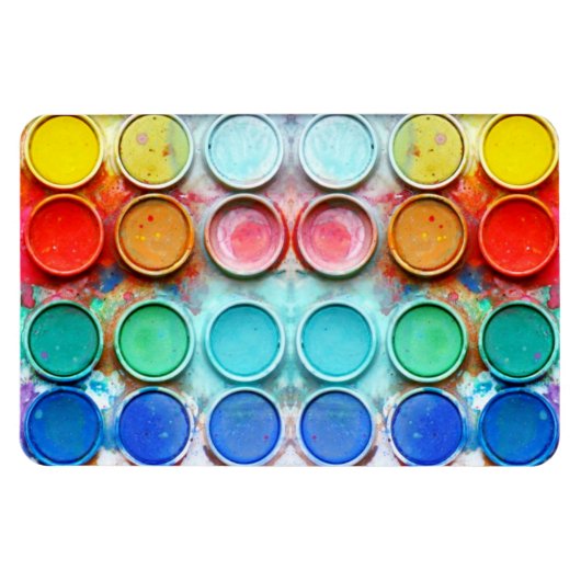 Fun Farbe Box Magnet (Horizontal)