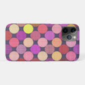 Fun farbenfroh, zeitgenössisch Polka Dots Art Must Case-Mate iPhone Hülle (Rückseite (Horizontal))