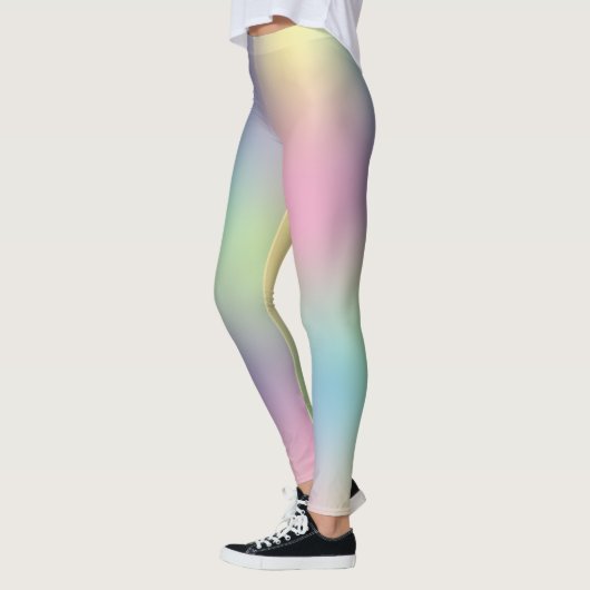 Fun farbenfrohe Einhorn Gradient Mix 1 Leggings (Links)
