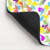 Fun farbenfrohe, mehrfarbige Blobs Abstraktes Must Mousepad (Ecke)
