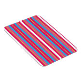 Fun farbenfrohe Multistreifen Magnet (Rechte Seite)
