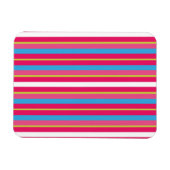 Fun farbenfrohe Multistreifen Magnet (Horizontal)