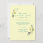 Fun farbenfrohe Osterfeier Ei Hunt Einladung (Rückseite)