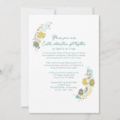 Fun farbenfrohe Osterfeier Ei Hunt Einladung (Rückseite)