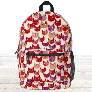 Fun farbenfrohe Wasserfarbe Muster Bedruckter Rucksack