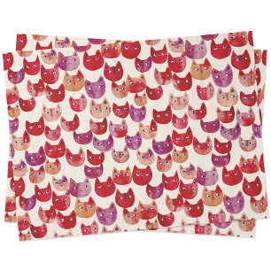 Fun farbenfrohe Wasserfarbe Muster Seidenpapier